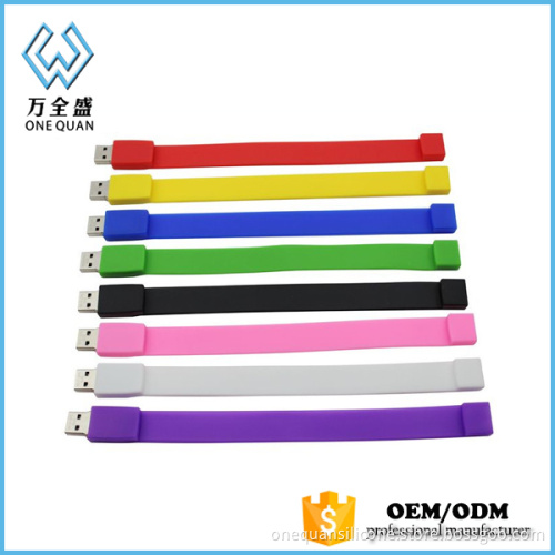 Waterproof Silicone Usb Flash Drive Bracelet